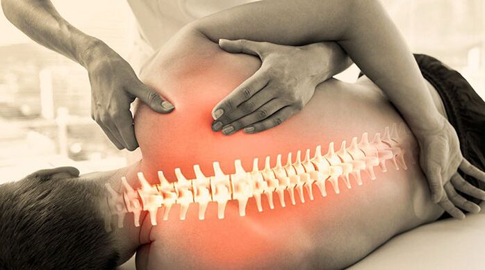 Massage daga fushing nama na tsoka don ciwon baya